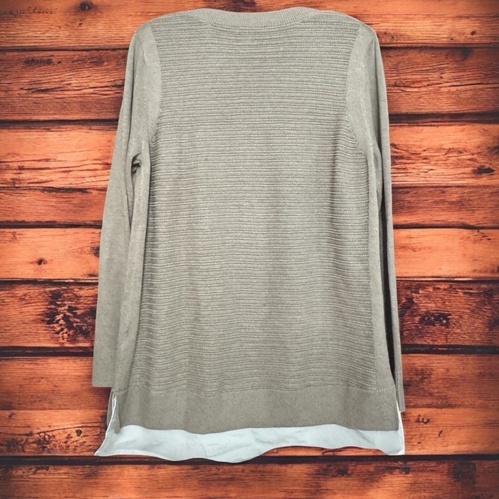 HILARY RADLEY LAYERED SWEATER SIZE LARGE - Picture 3 of 8